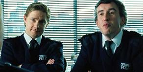 マーティン出演作品「HOT FUZZ／ホットファズ」: 英検準２級の英語オンチがBBC「SHERLOCK」に挑む